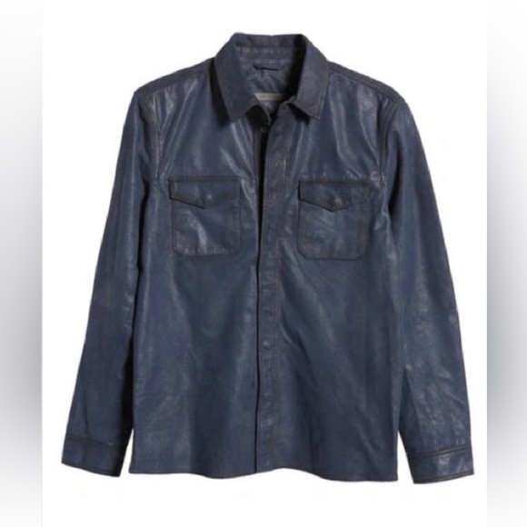 John Varvatos Izzy goat suede Jacket. Size EU 44 USA 34 Small BNWT $698 - Picture 4 of 16